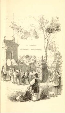 A Chinese marriage procession