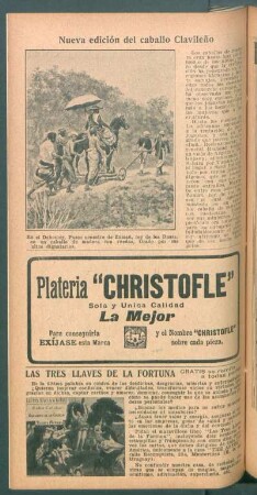 Nueva edición del caballo Clavileño