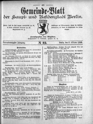 1908,42: No. 42, 18. Oktober 1908