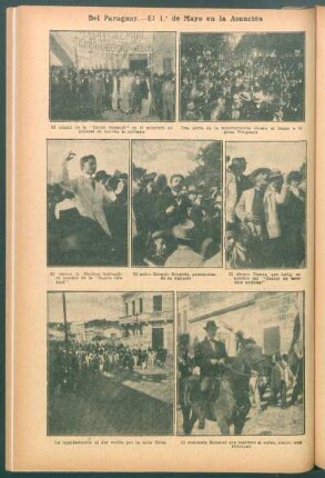 Del Paraguay : El 1° de Mayo en la Asunción