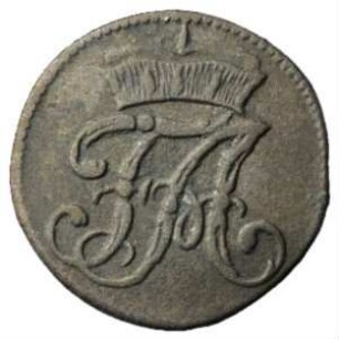 Fundmünze, Kreuzer, 1780