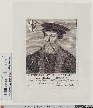 Bildnis Leonhard Bodenstein