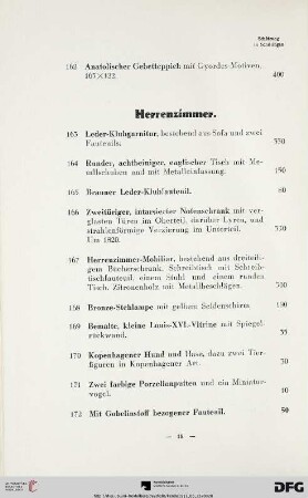 Herrenzimmer (Nr. 163-216)