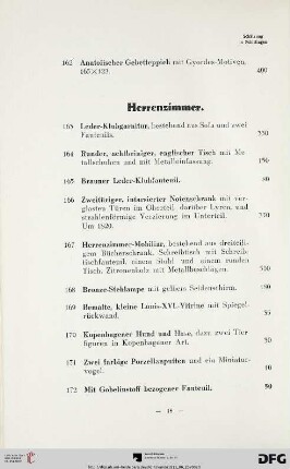 Herrenzimmer (Nr. 163-216)