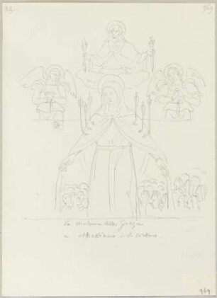 Schutzmantelmadonna, in San Urbano zu Messiano (?)