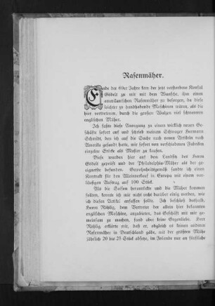 Rasenmäher.