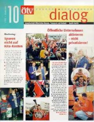 Mitteilungsblatt der Gewerkschaft Öffentliche Dienste, Transport und Verkehr (ÖTV)