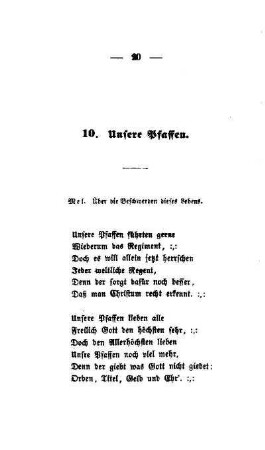 10. Unsere Pfaffen