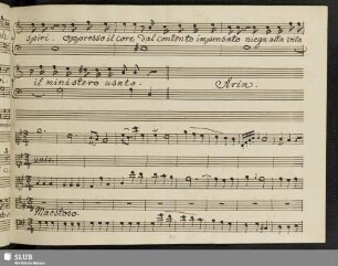 Aria: Giusti dei da voi non chiede