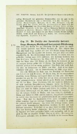 Cap. III. Die Italische oder Apenninische Halbinsel