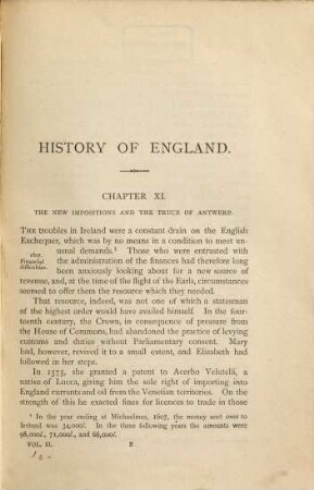 History of England from the accession of James I. to the outbreak of the Civil War : 1603 - 1642. 2