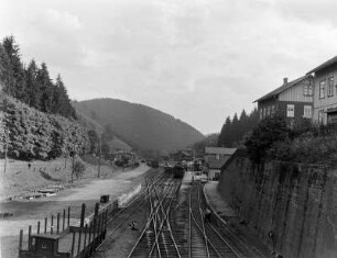 St. Andreasberger Kleinbahn : Sankt Andreasberg. Bahnhof der St. Andreasberger Kleinbahn