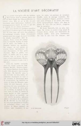 La Société d'Art Décoratif