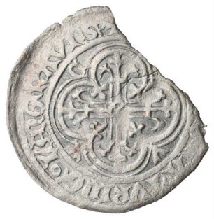 Fundmünze, Meißner Groschen, um 1393 - 1395