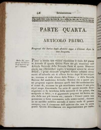 Parte Quarta.