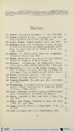 Bücher (Nr. 376-488)