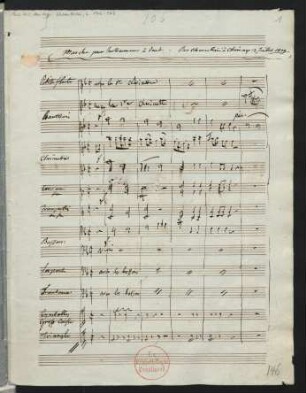Märsche; winds, percussion; F-Dur