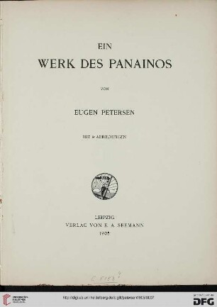 Ein Werk des Panainos