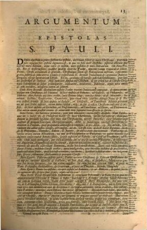 R.P. Cornelii Cornelii A Lapide È Societate Jesu, S. Scripturae Olim Lovanii, Postea Romae Professoris, Commentaria In Omnes Divi Pauli Epistolas : Indicibus Necessariis Illustrata