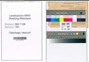 Entnazifizierung Heinrich Osterhage , geb. 00.00.0000 (Polizist)