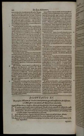 Disputatio XV. De potestate Abbatum, & Prælatorum inferiorum, quoad beneficiorum [...]