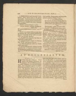 Ad Ecclesiasten