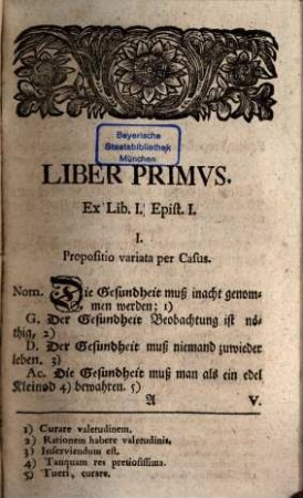 Imitationes Ciceronianae vario discentium captui accomodatae, oder: Schul-Übungen Aus Ciceronis epistolis selectis