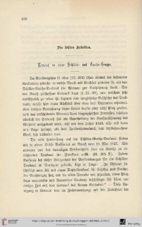 Die letzten Arbeiten