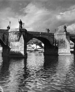 Würzburg. Alte Mainbrücke (1473-1488, Umbau 1501/1550)