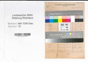 Register der auf den einzelnen Sitzungen erledigten Fälle mit Angabe der Kategorie