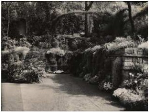 Garten Bergius, Heidelberg: Trockenmauern