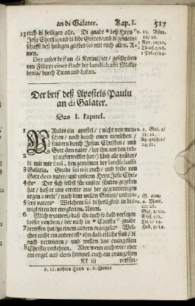 Der brif deß Apostels Paulu an di Galater.