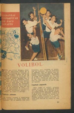 Volibol : Andanzas deportivas de Paco Lifatto