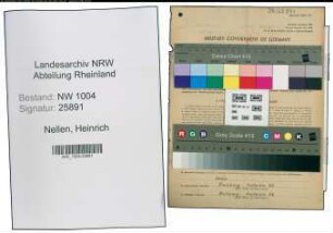 Entnazifizierung Heinrich Nellen , geb. 25.04.1894 (Malermeister)