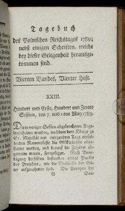 Vierten Bandes, Vierter Heft.