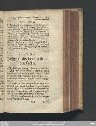Tit. I. De impensis in rem dotalem factis.