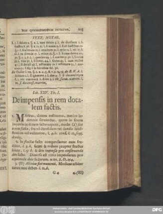 Tit. I. De impensis in rem dotalem factis.