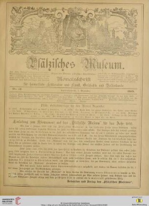 Nr. 12 (1. Dezember 1889)