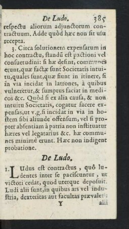 De Ludo