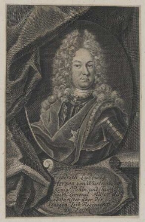 Bildnis des Friedrich Ludewig, Herzog von Würtemberg