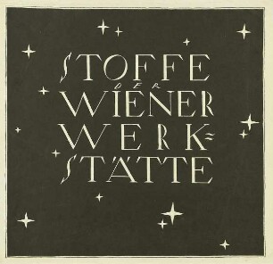 Stoffe der Wiener Werkstätte