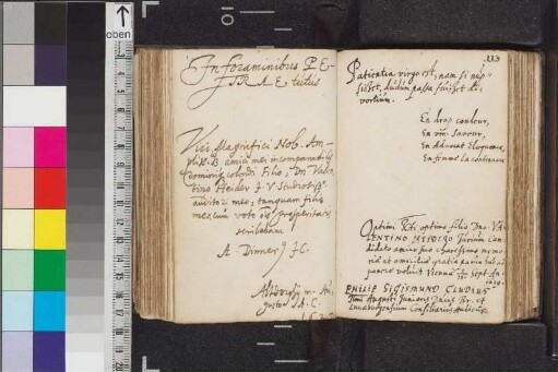 Cludius, Philipp Sigismund; Blatt 113