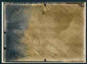 Foto der Stellungen um Saint-Léger südöstlich von Arras (Luftbild)