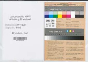 Entnazifizierung Karl Bruecken, geb. 15.12.1900 (Steuerinspektor)