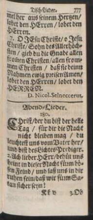 Abend-Lieder.