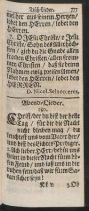 Abend-Lieder.