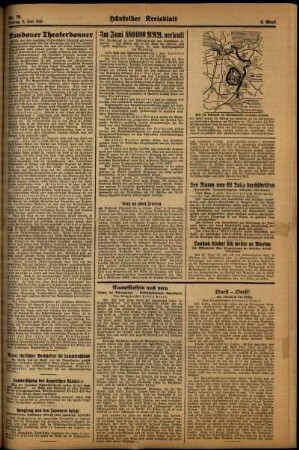 Zweite Ausgabe vom Freitag, den 03. Juli 1942.