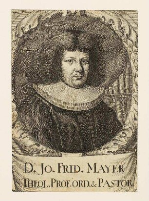 Bildnis von Johann Friedrich Mayer (1650-1712)