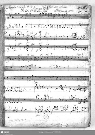 Litanies - Mus.3154-D-5 : V (4), Coro, orch - D