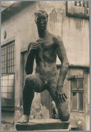 Heine-Denkmal für Düsseldorf, 1932, Bronze